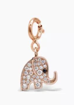 elephant charm 3d model jewellery