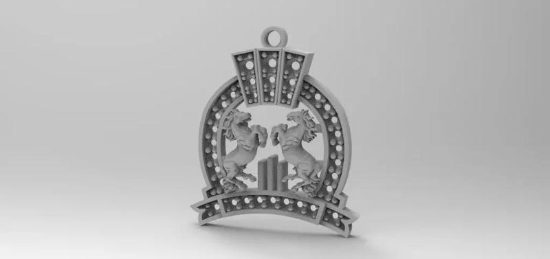 dije herradura caballo