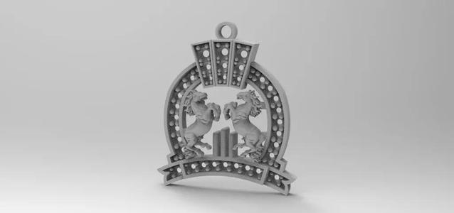 dije herradura caballo