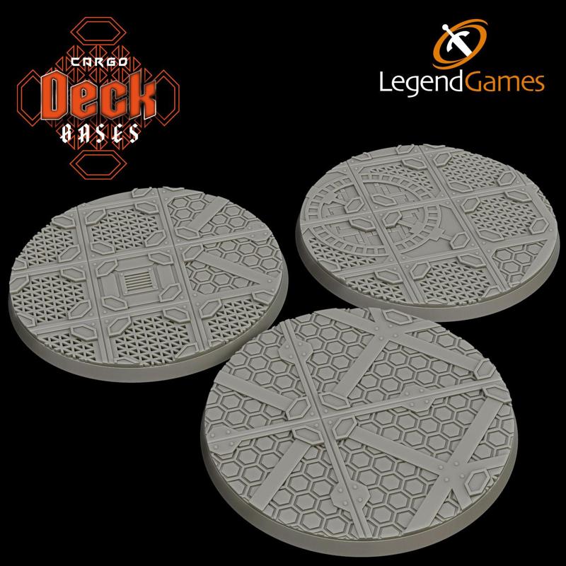 80mm Round Cargo Deck Sci-Fi bases