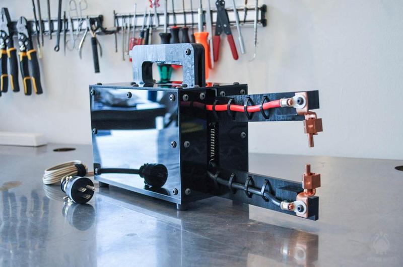 Scrap Microwave Spot Welder