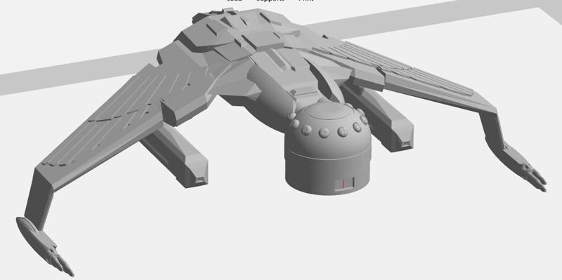 Romulan Gladiator Warbird