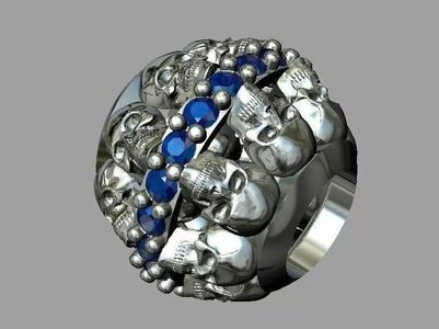Skull Bead