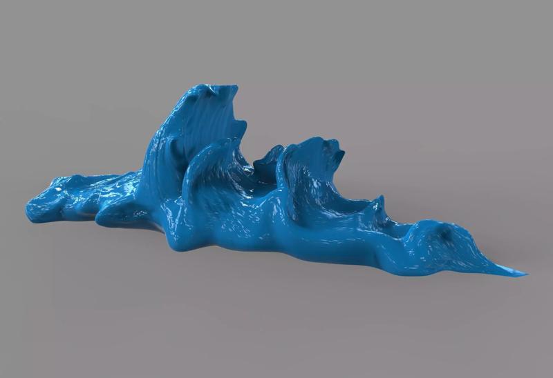 Big Waves Sculpture