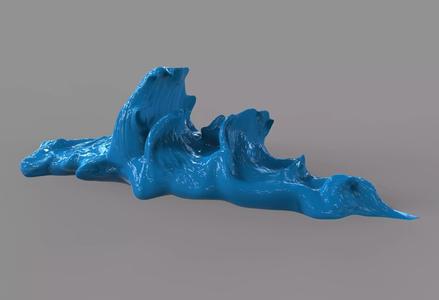 Big Waves Sculpture