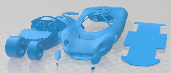 Ford F3L P68 1968 Printable Car