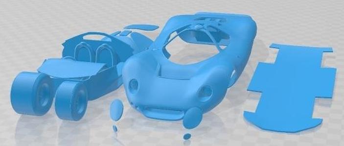 Ford F3L P68 1968 Printable Car