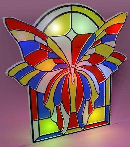 stained glass (including 3mf file)