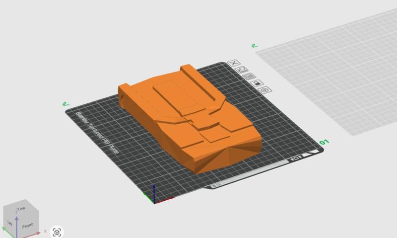 Halo spartan ammo pouch, low poly
