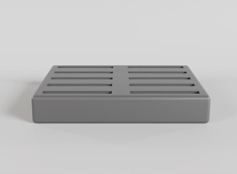 Nintendo Gameboy Cartridge Holder for 10 Cartridges