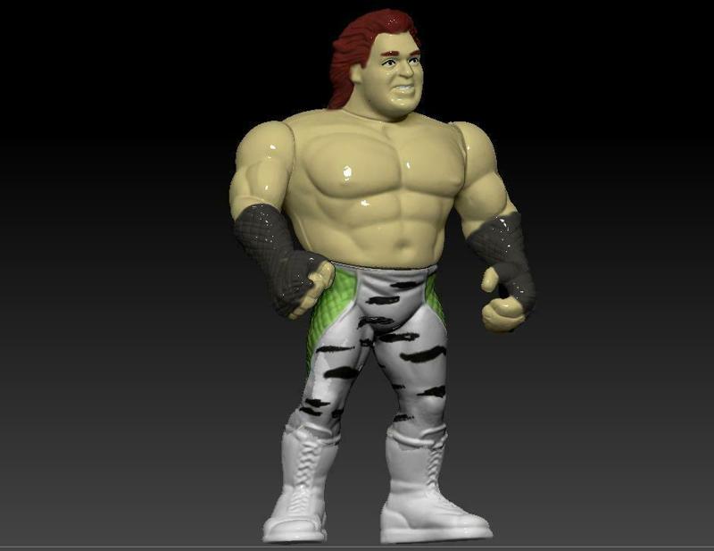 brutus the barber hasbro VINTAGE WWE ACTION FIGURE