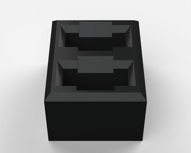 ShurⒺ DUAL P3RA In Ears Monitor IEM Body Pack Holder SBC200 like for PSM300