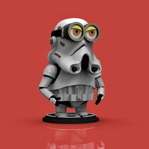 Minion Stormtrooper STL