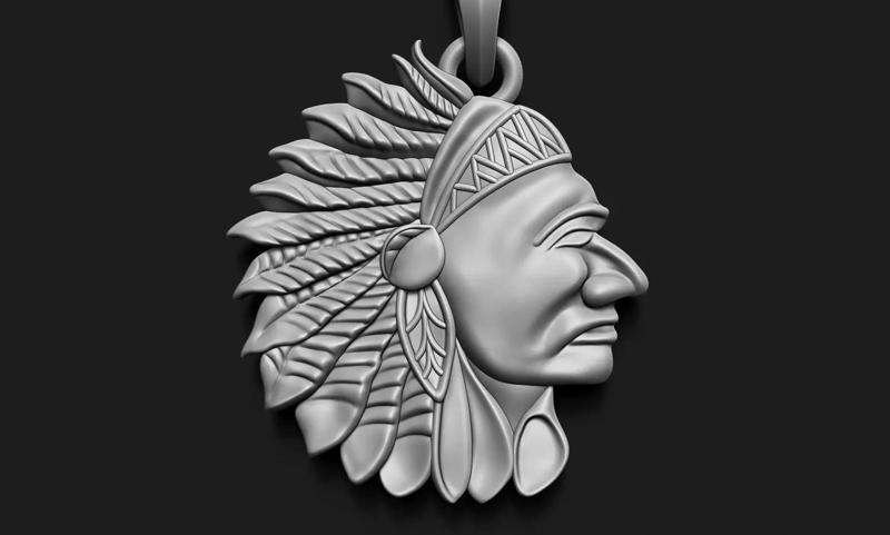 Red Indian Head Resolution