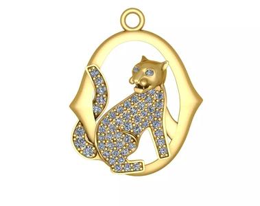 Panther jewelry diamond