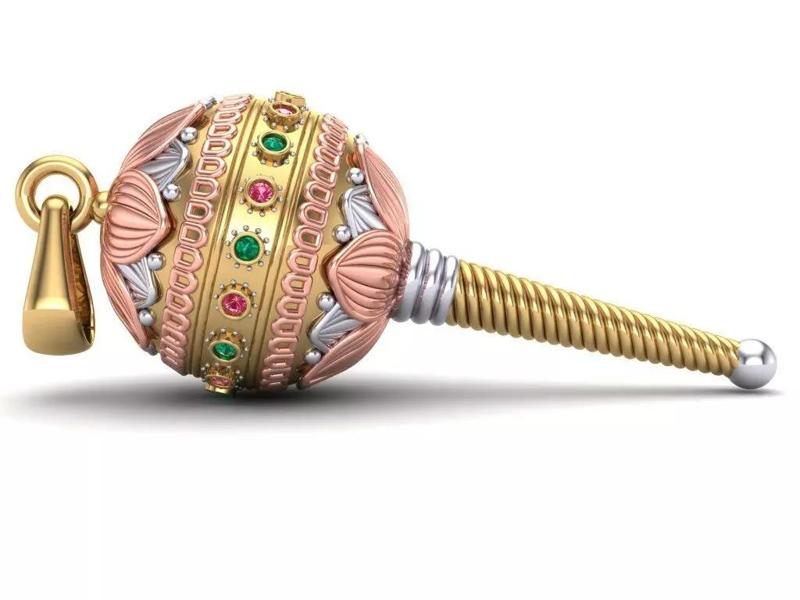 Hanumanji Gada - Weapon  - Pendant