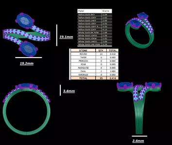 Emerald Embrace Ring