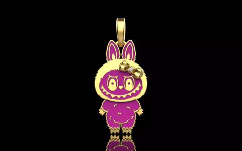 Girl Labubu pendant model 1400