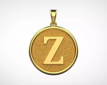 Pendant Letter Z N59
