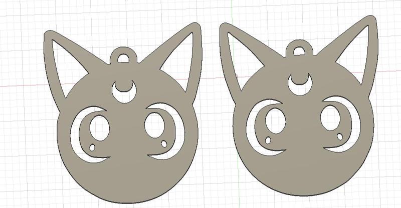 Sailor Moon earrings