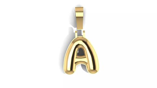 3D Jewelry pendant Dome hollow with grill