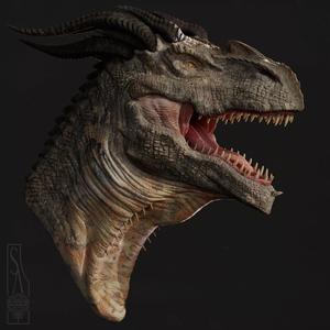 MYTHICAL BEAST - 3DPRINT MODEL