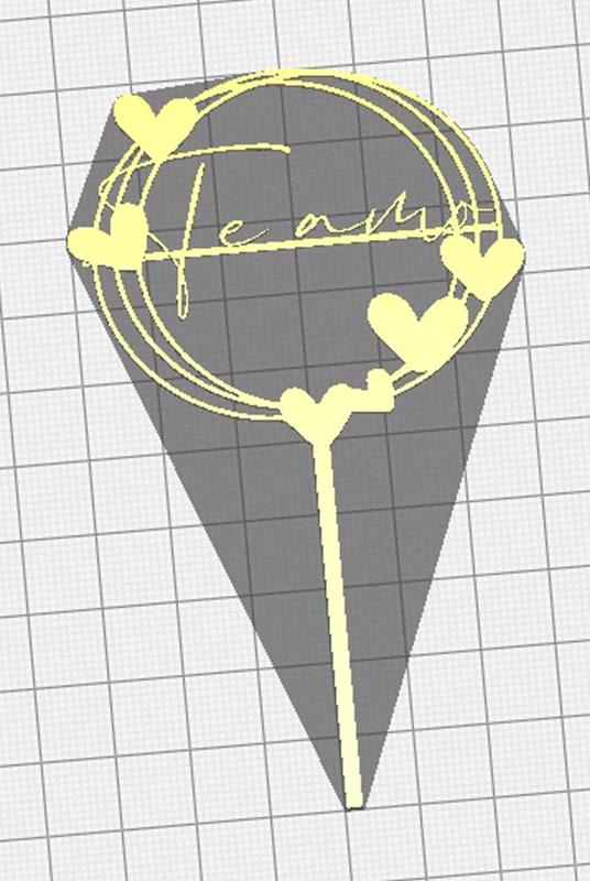 Tooper balloon I love you