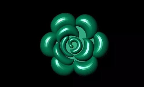 3D Flower STL printable model