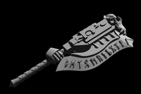 RUNIC WARRIORS VETERAN HEAVY FORCE AXE - 10 VARIANT