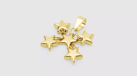5 Star pendant