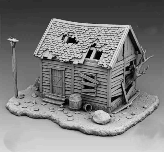 Wild West Architecture - Abandoned House