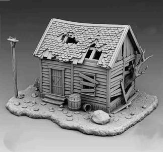 Wild West Architecture - Abandoned House