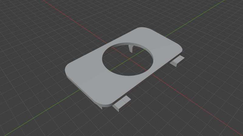 Mira / Cuore ashtray cover plate