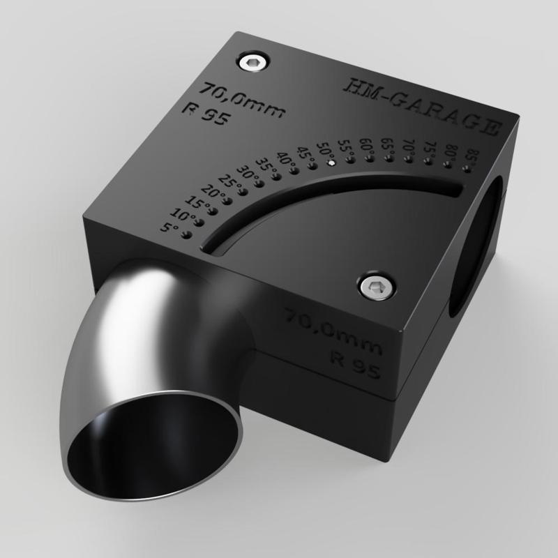 Pipe elbow sawing aid 70.0mm R95 Elbow welding elbow cutting aid