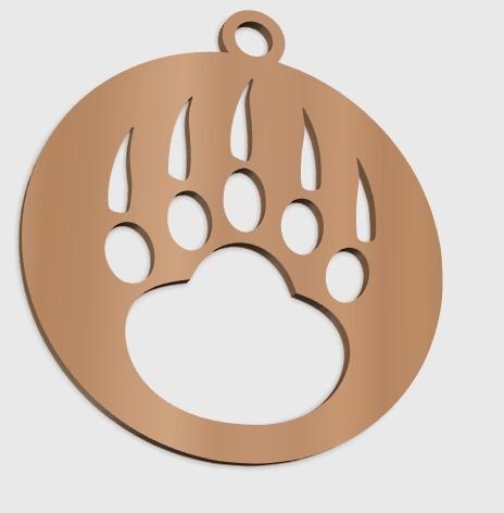 Panther Paw Pendant