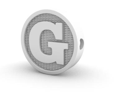 Letter G Badge