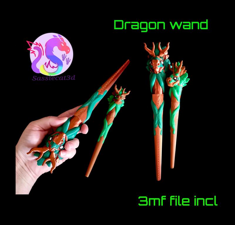 The Fall Dragon Wand *Personal Use*