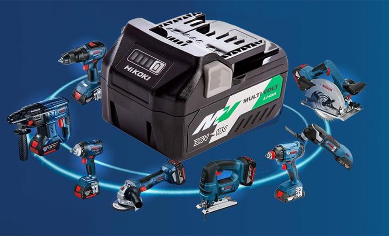 Hitachi - Hikoki 18v battery to BOSCH PRO 18v tool