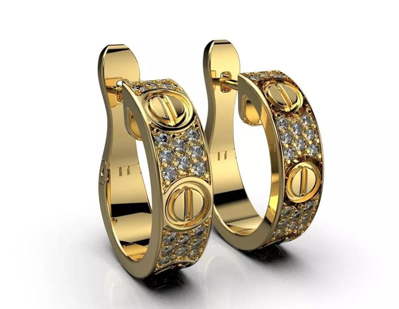 style love earrings 005