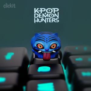 🐯 Derpy Tiger Artisan Keycap – 3D Printable (STL + 3MF)