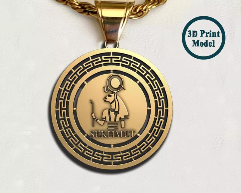 SEKHMET KING Ancient Egypt Pendant