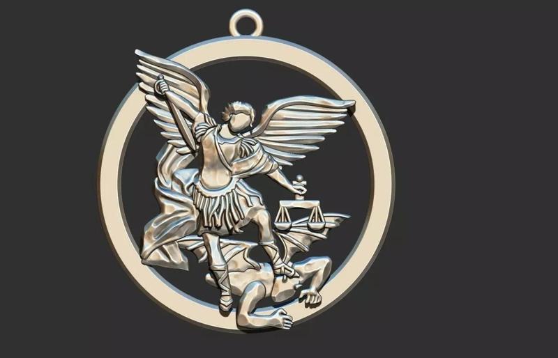 St Michael Archangel Stylized  - Miguel Arcanjo