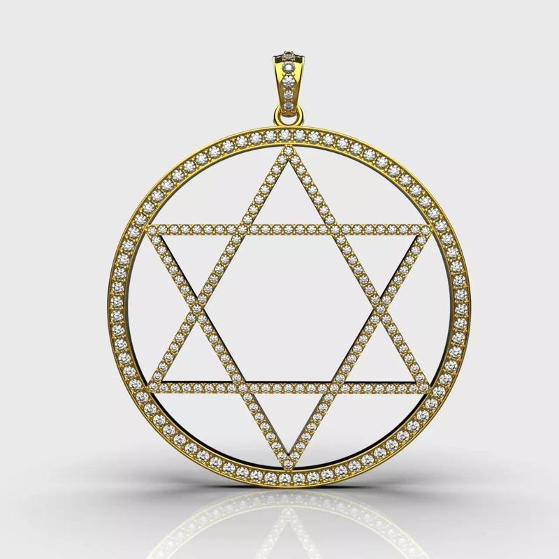 Star of David Pendant necklace