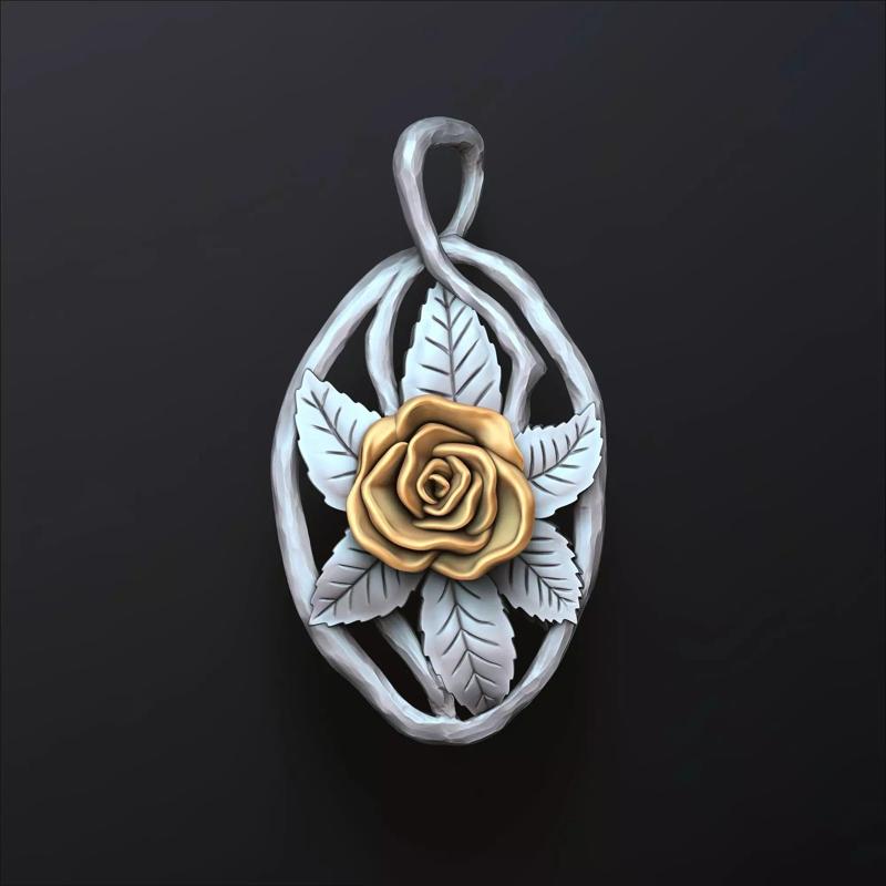 Rose Pendant