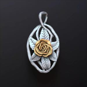 Rose Pendant