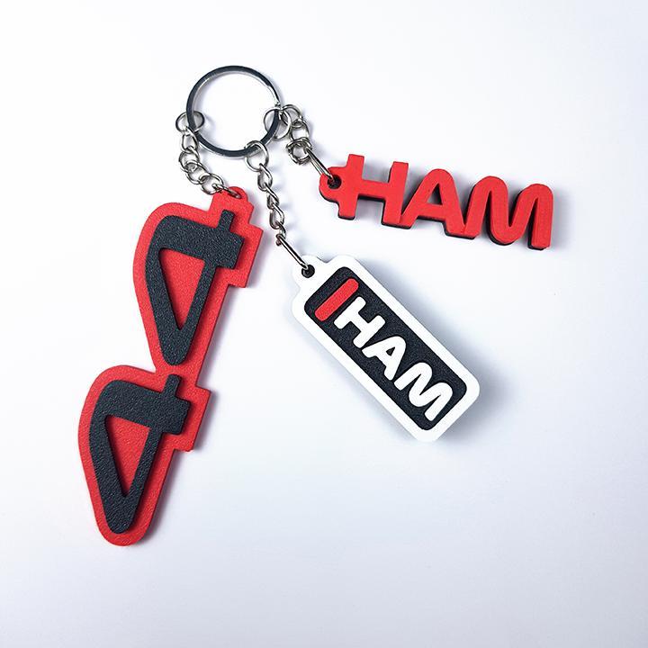 Ferrari Lewis Hamilton Key Ring - Formula 1 Key Ring