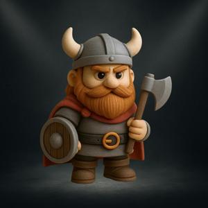 Viking Keychain
