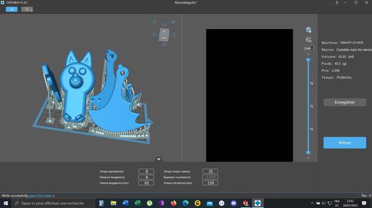 Wall-mounted key ring Bat