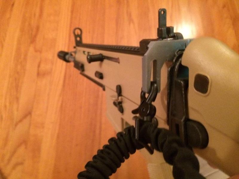 Airsoft RIS Sling Clip Mount