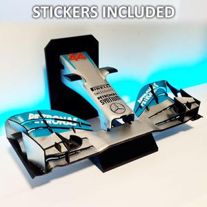 F1 Mercedes AMG W05 frontwing Hamilton - Rosberg